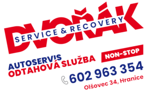 Servis Odtah Odtahová služba Dvořák Hranice Přerov Olomouc Ostrava